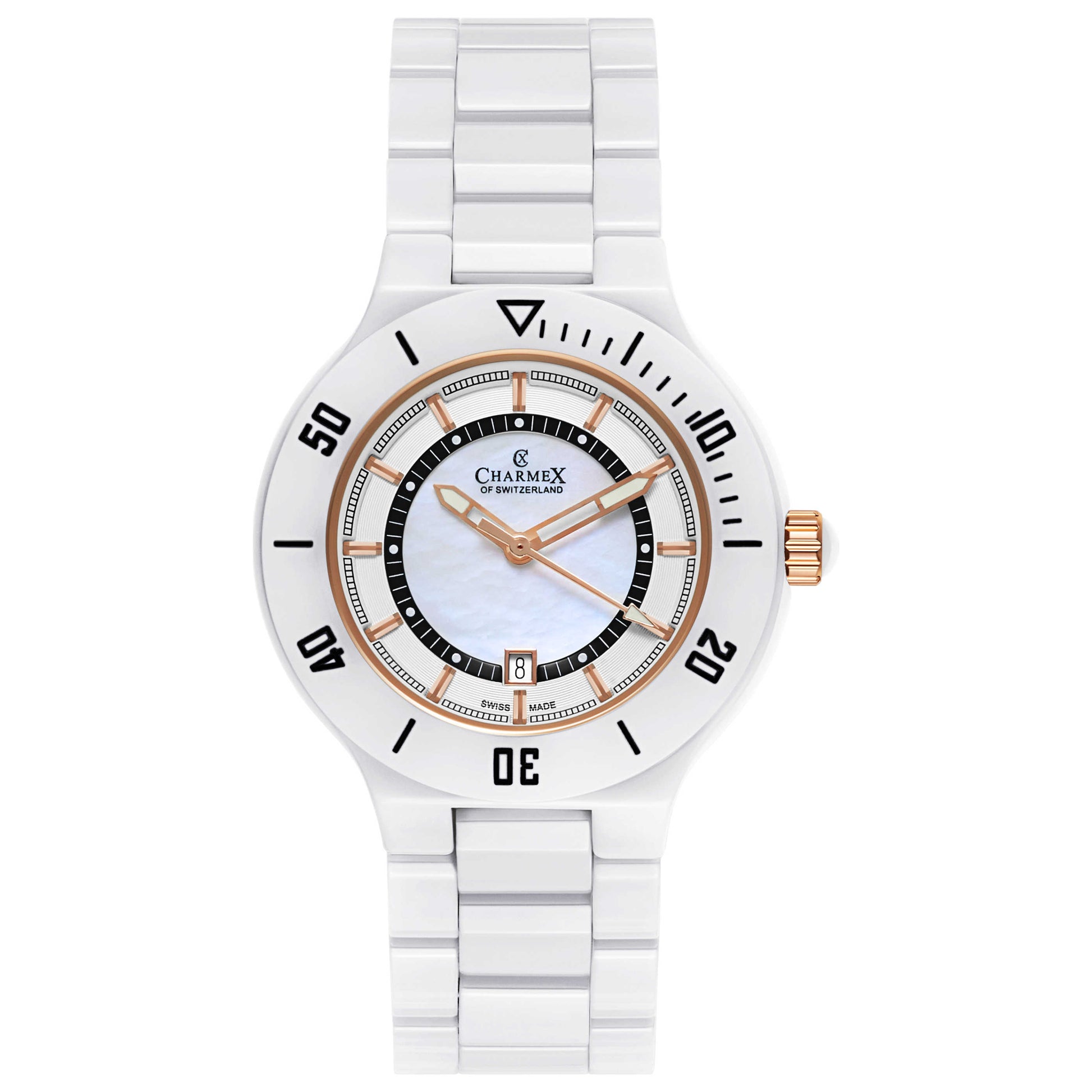 Front view of Charmex San Remo Women's Swiss Quartz (Battery-Powered) Watch 6315