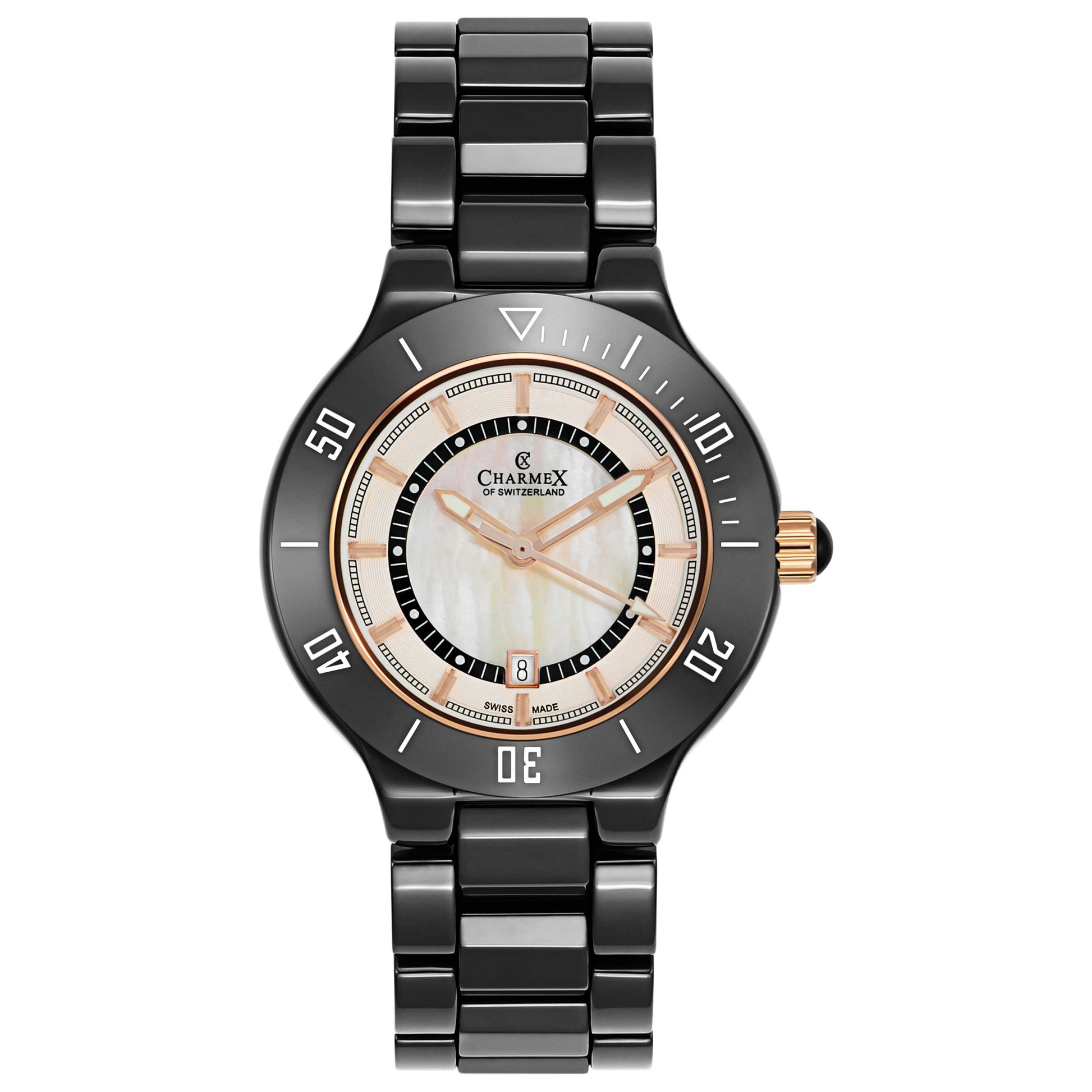 Front view of Charmex San Remo Women's Swiss Quartz (Battery-Powered) Watch 6316