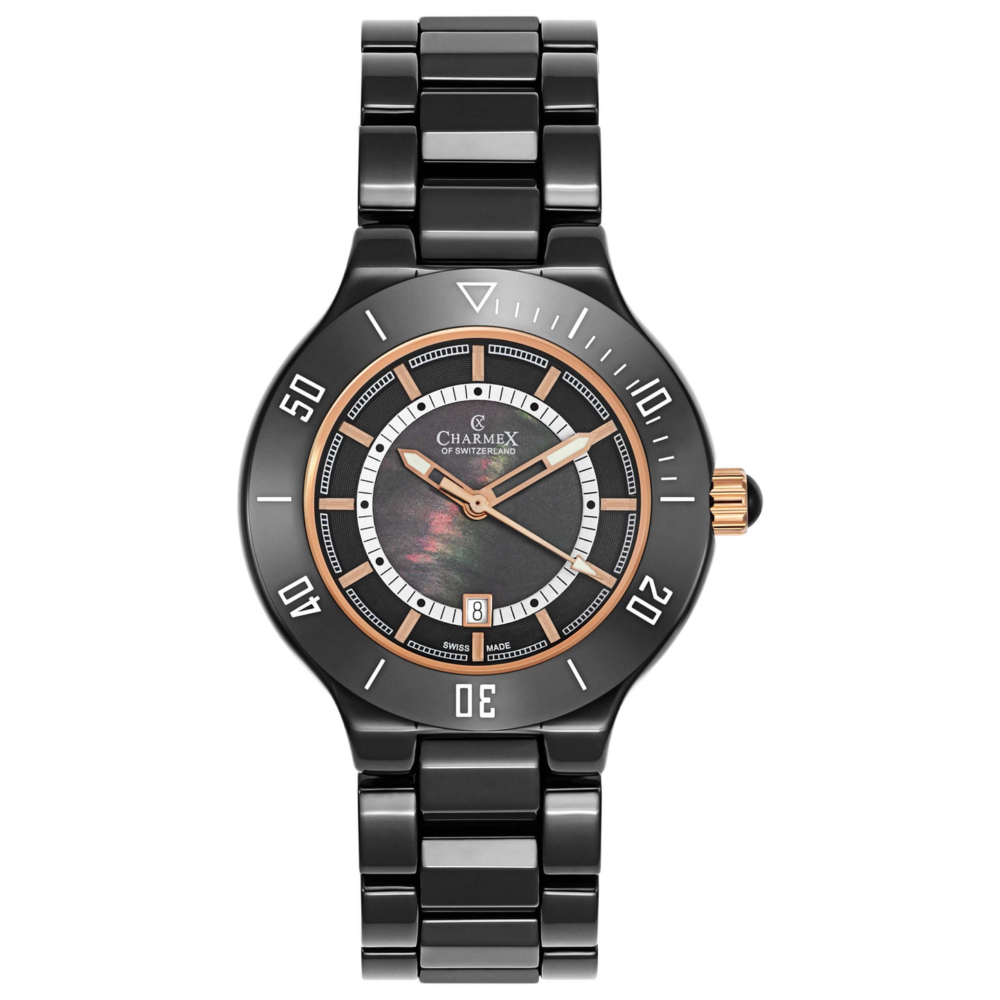 Front view of Charmex San Remo Women's Swiss Quartz (Battery-Powered) Watch 6317