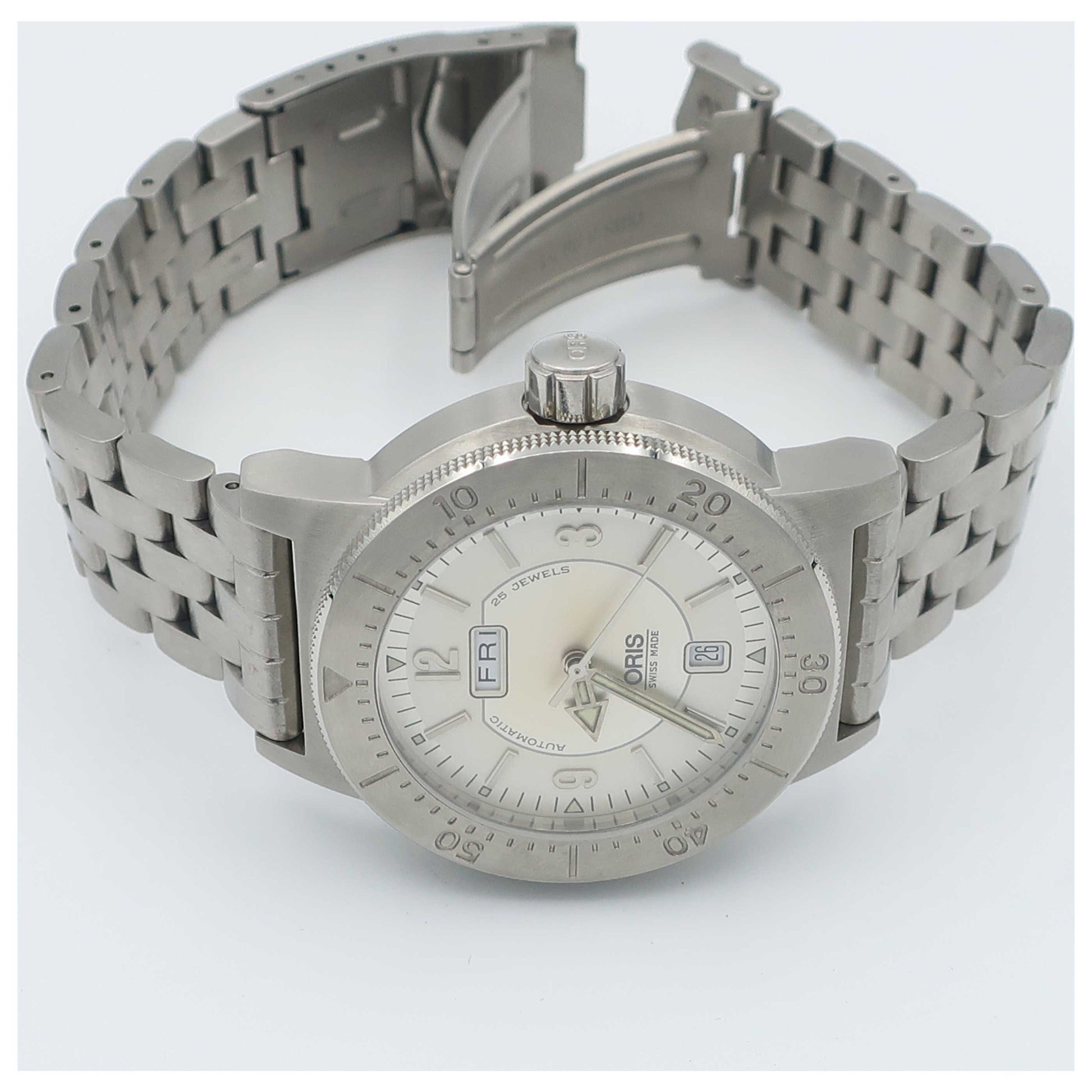 Oris Classic Men's Automatic Watch 635-7514-4161MB-SDVB - Image #8