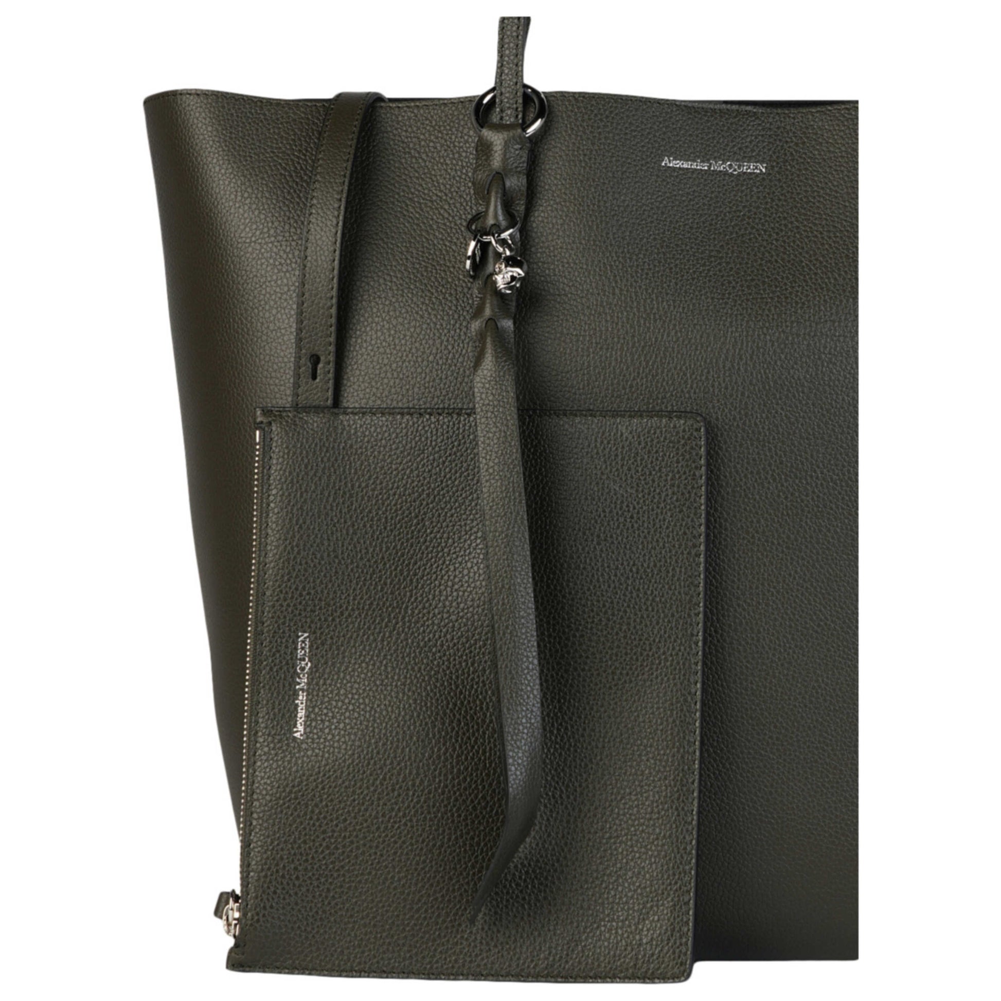 Alexander McQueen Fashion Handbags 635736-BPT0I-3100-NS - Image #4