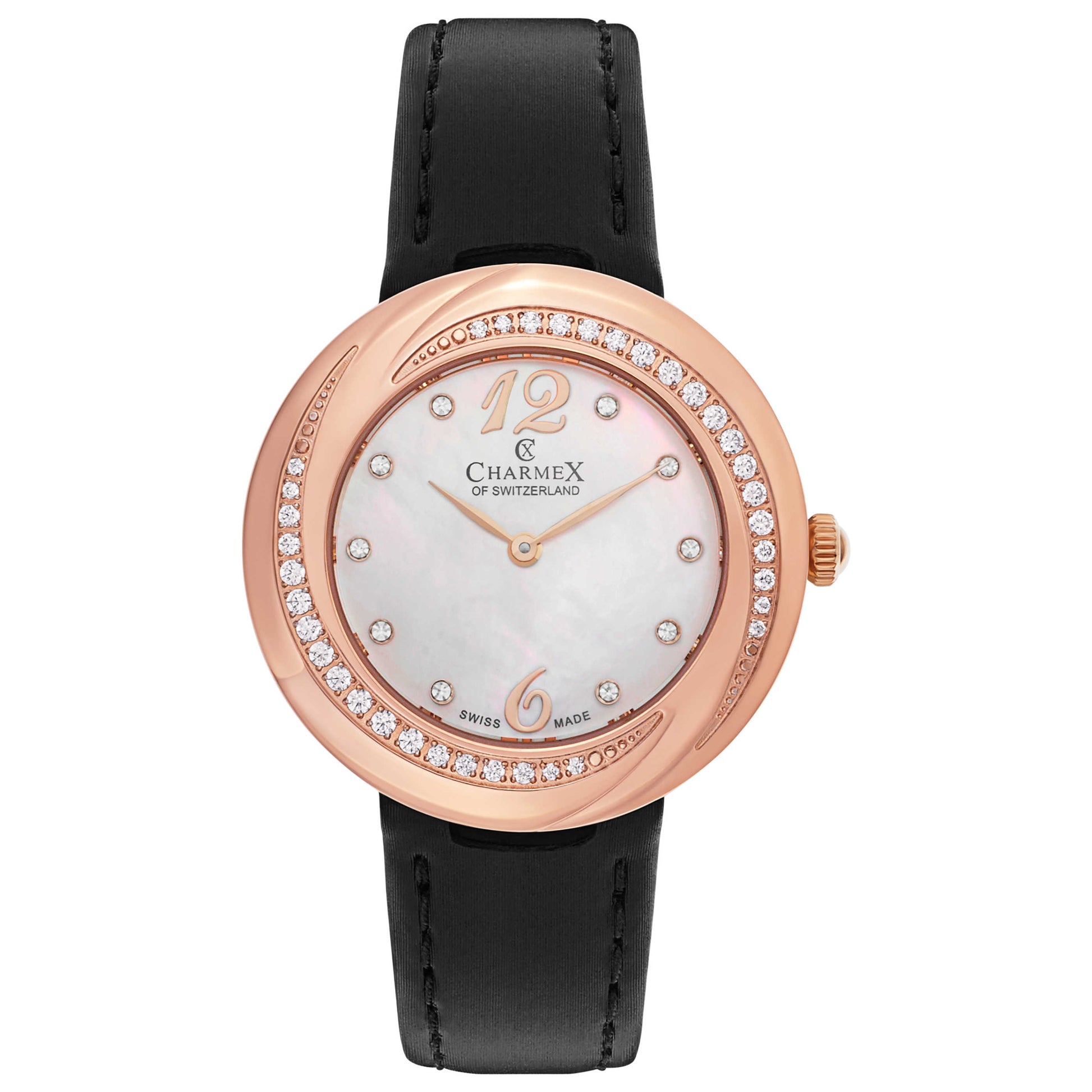 Front view of Charmex Deauville Women's Swiss Quartz (Battery-Powered) Watch 6361
