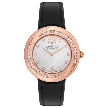Front view of Charmex Deauville Women's Swiss Quartz (Battery-Powered) Watch 6361