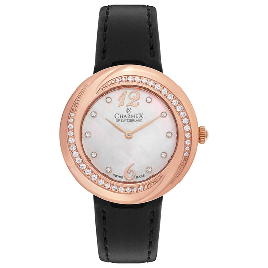 Front view of Charmex Deauville Women's Swiss Quartz (Battery-Powered) Watch 6361