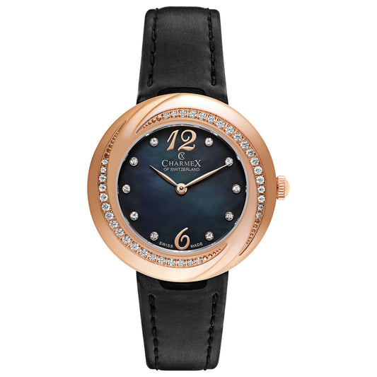 Front view of Charmex Deauville Women's Swiss Quartz (Battery-Powered) Watch 6362