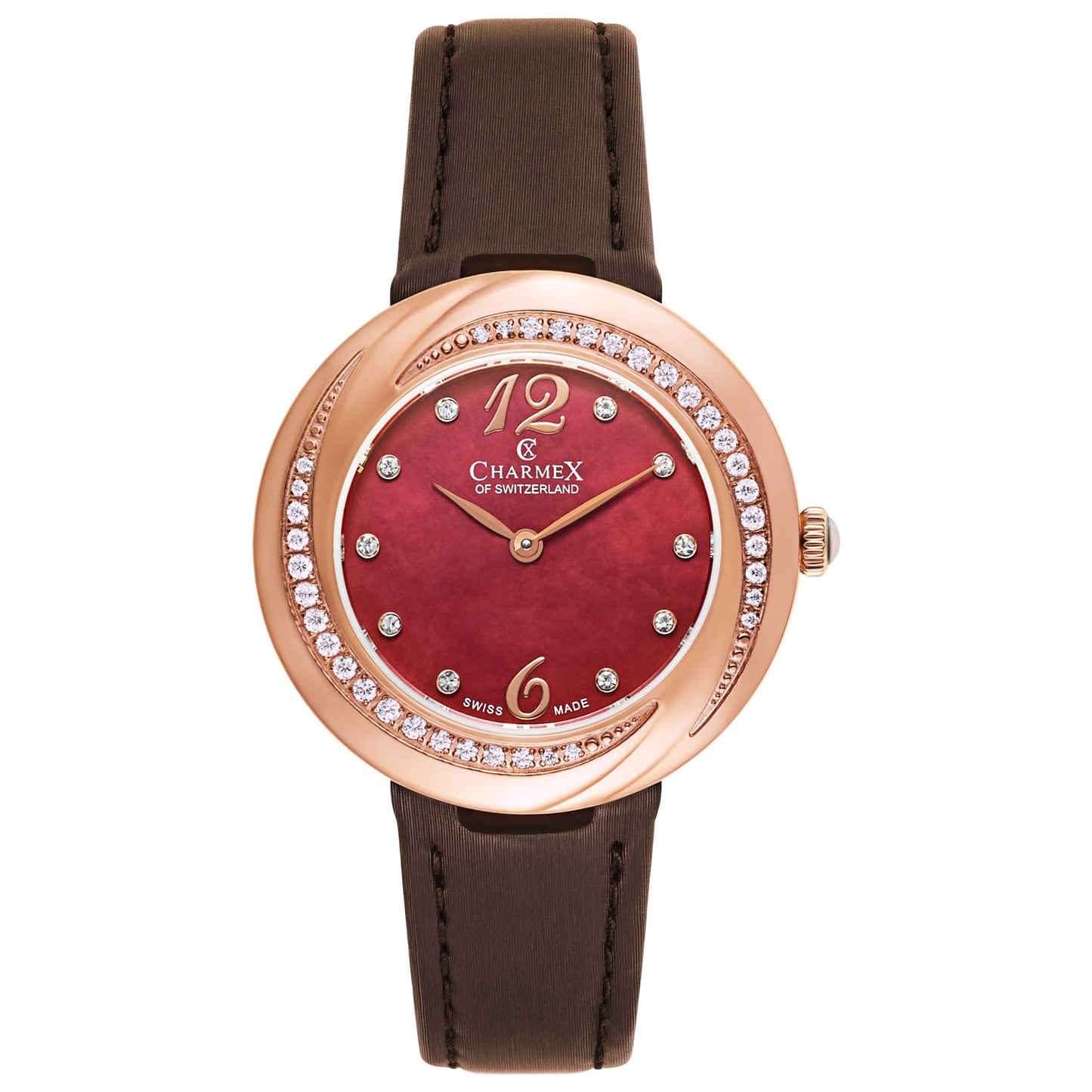 Front view of Charmex Deauville Women's Swiss Quartz (Battery-Powered) Watch 6363