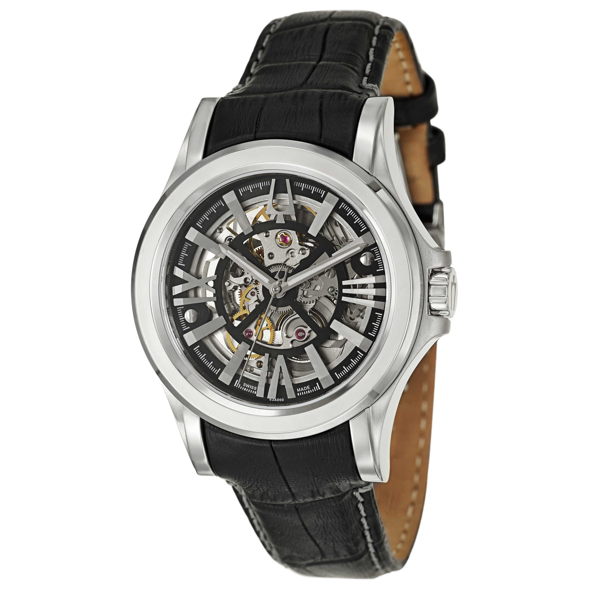 Front view of Bulova Accutron Kirkwood Men's Automatic Watch 63A000