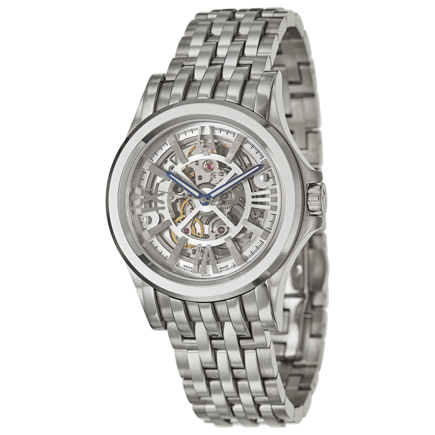 Front view of Bulova Accutron Kirkwood Men's Automatic Watch 63A001