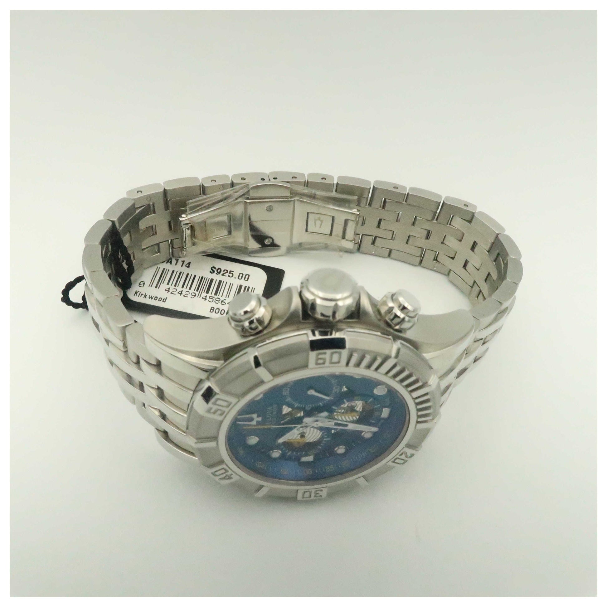 Bulova Accutron Kirkwood Men's Swiss Quartz (Battery-Powered) Watch 63A114-PO - Image #8