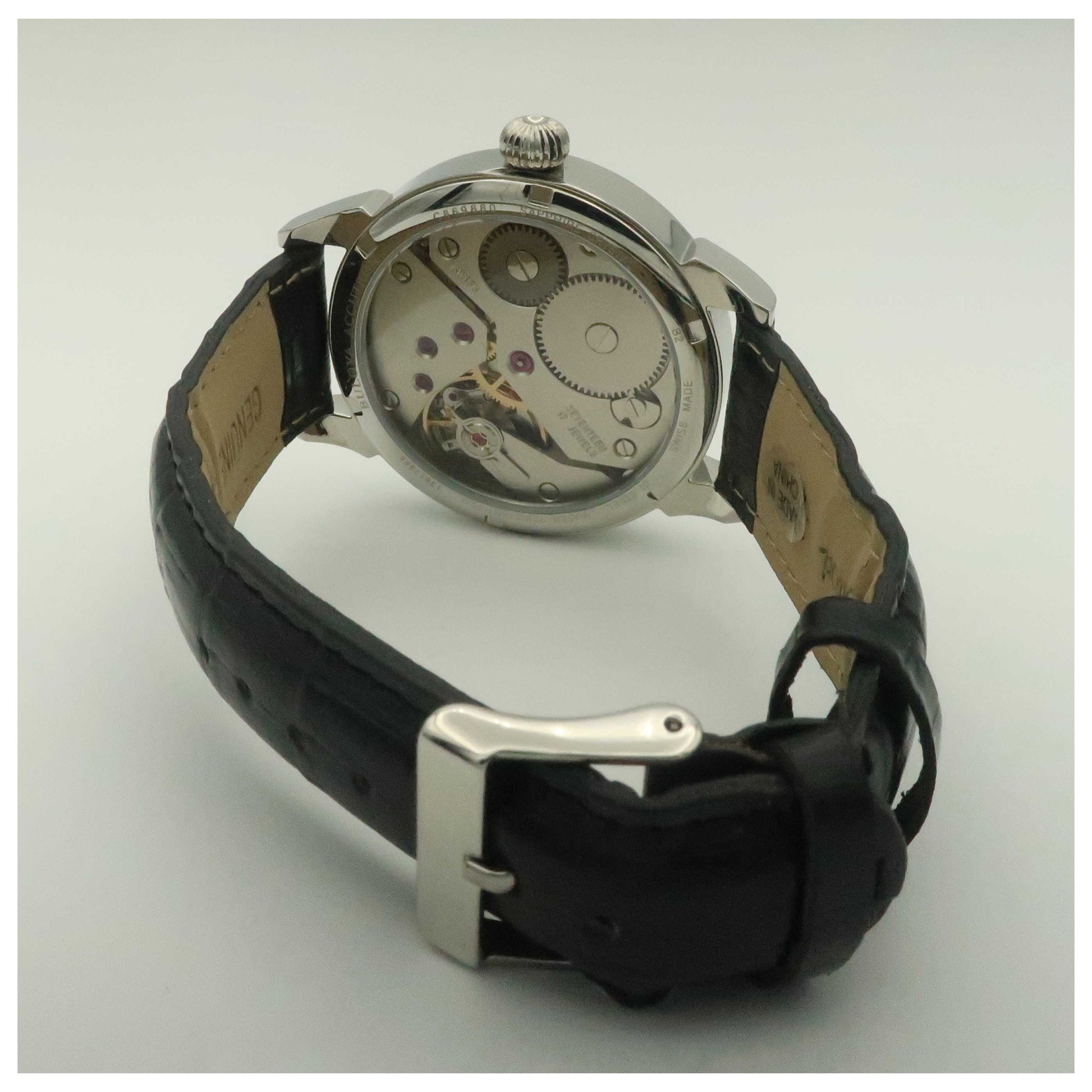 Bulova Accutron Gemini Men's Manual-Wind Watch 63A115-PO - Image #2