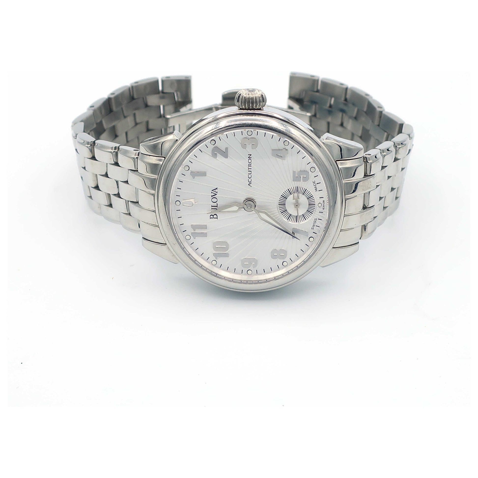 Bulova Accutron Gemini Men's Manual-Wind Watch 63A28-SDB - Image #8