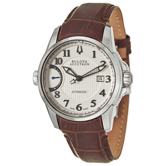 Front view of Bulova Accutron Calibrator Men's Automatic Watch 63B160