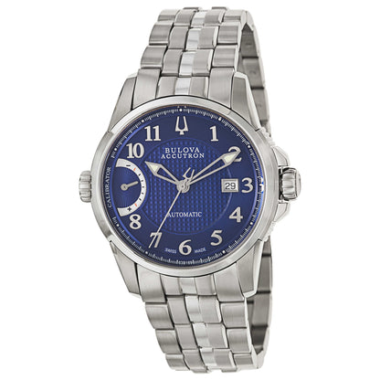 Front view of Bulova Accutron Calibrator Men's Automatic Watch 63B169