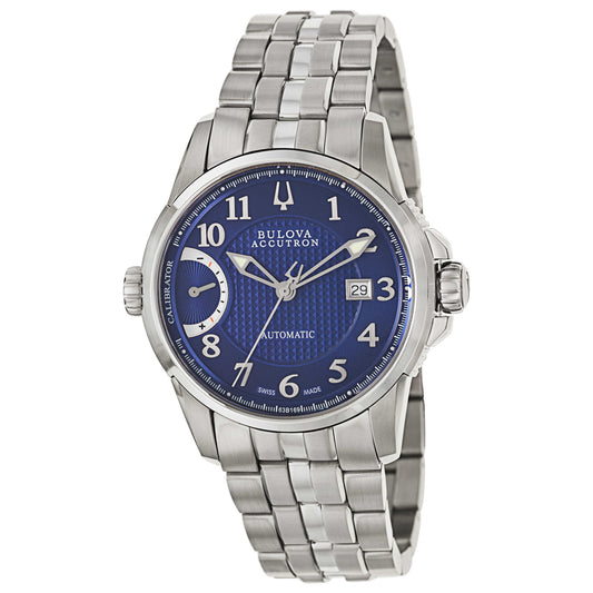 Front view of Bulova Accutron Calibrator Men's Automatic Watch 63B169