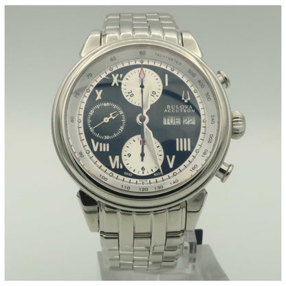 Front view of Bulova Accutron Gemini Men's Automatic Watch 63C009-PO