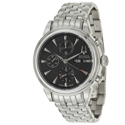 Front view of Bulova Accutron Gemini Men's Automatic Watch 63C106