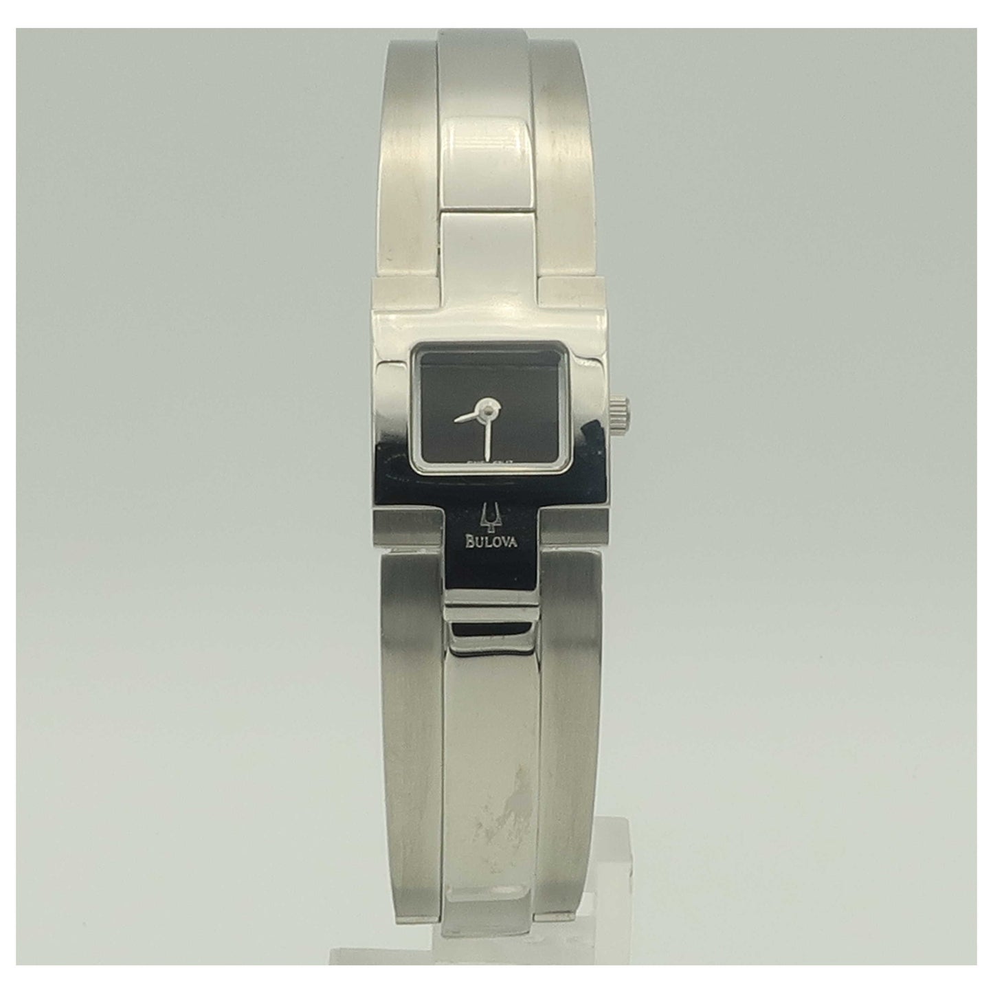 Front view of Bulova Bangle Women's Watch 63L17-PO