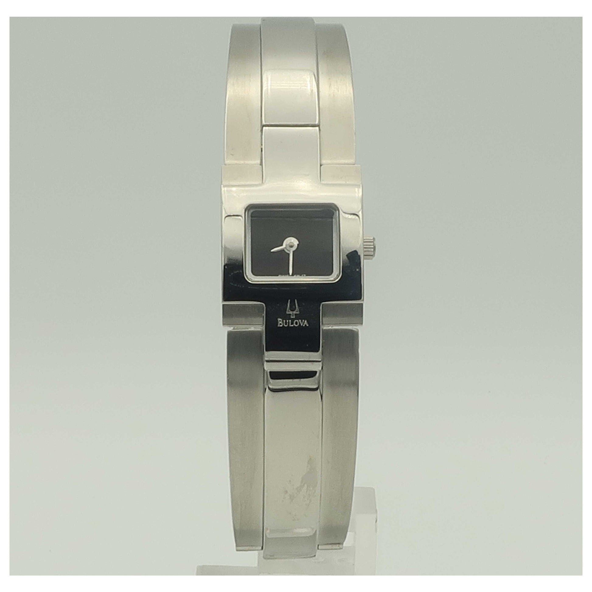 Front view of Bulova Bangle Women's Watch 63L17-PO