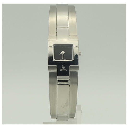 Front view of Bulova Bangle Women's Watch 63L17-PO