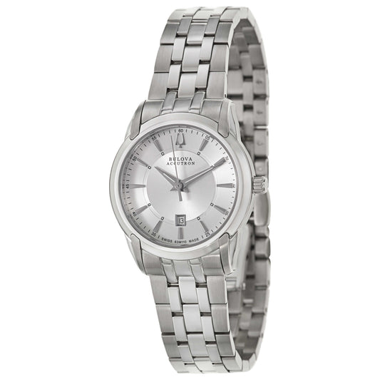 Front view of Bulova Accutron Sorengo Women's Swiss Quartz (Battery-Powered) Watch 63M110