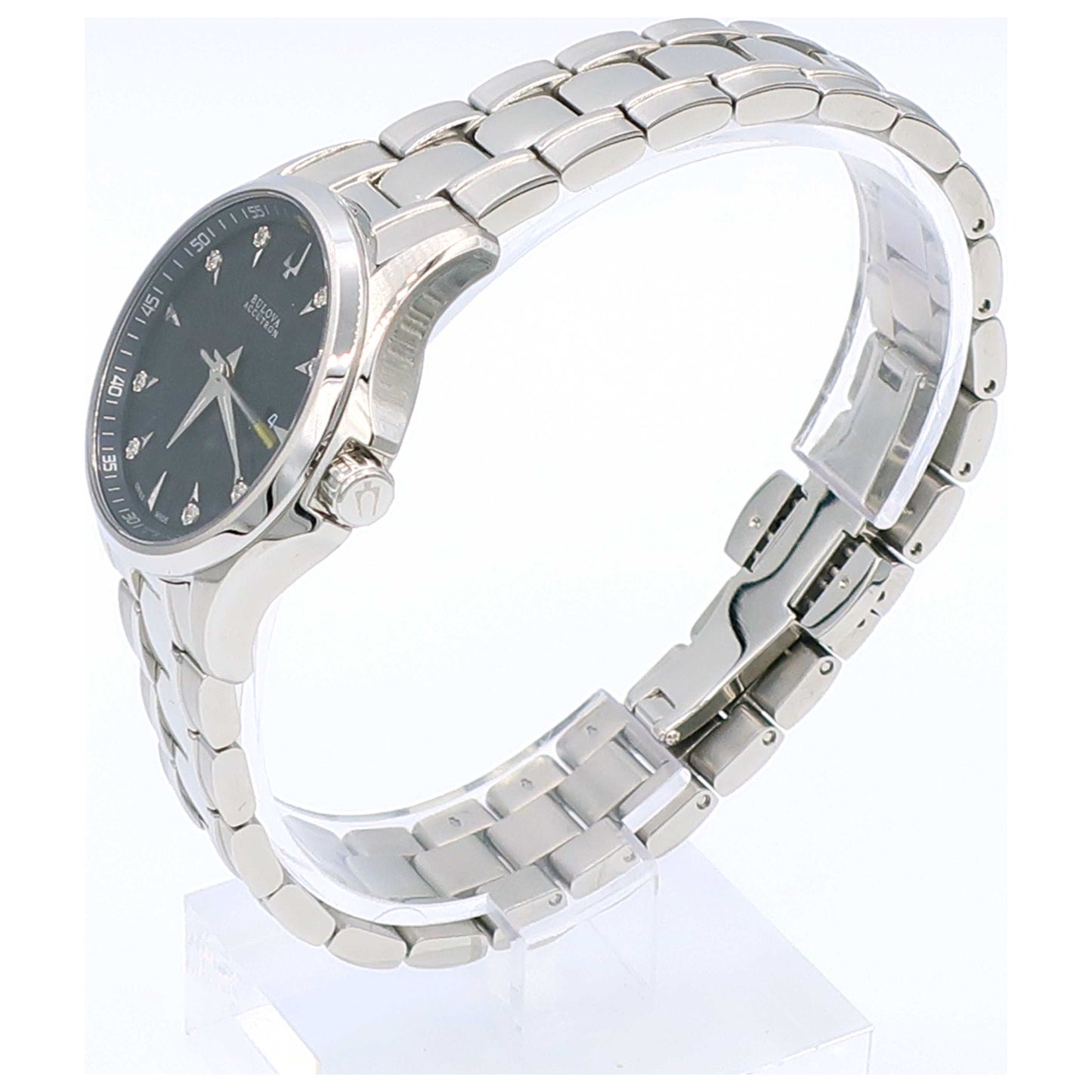 Bulova Accutron Brussels Women's Swiss Quartz (Battery-Powered) Watch 63P107-SDV - Image #4