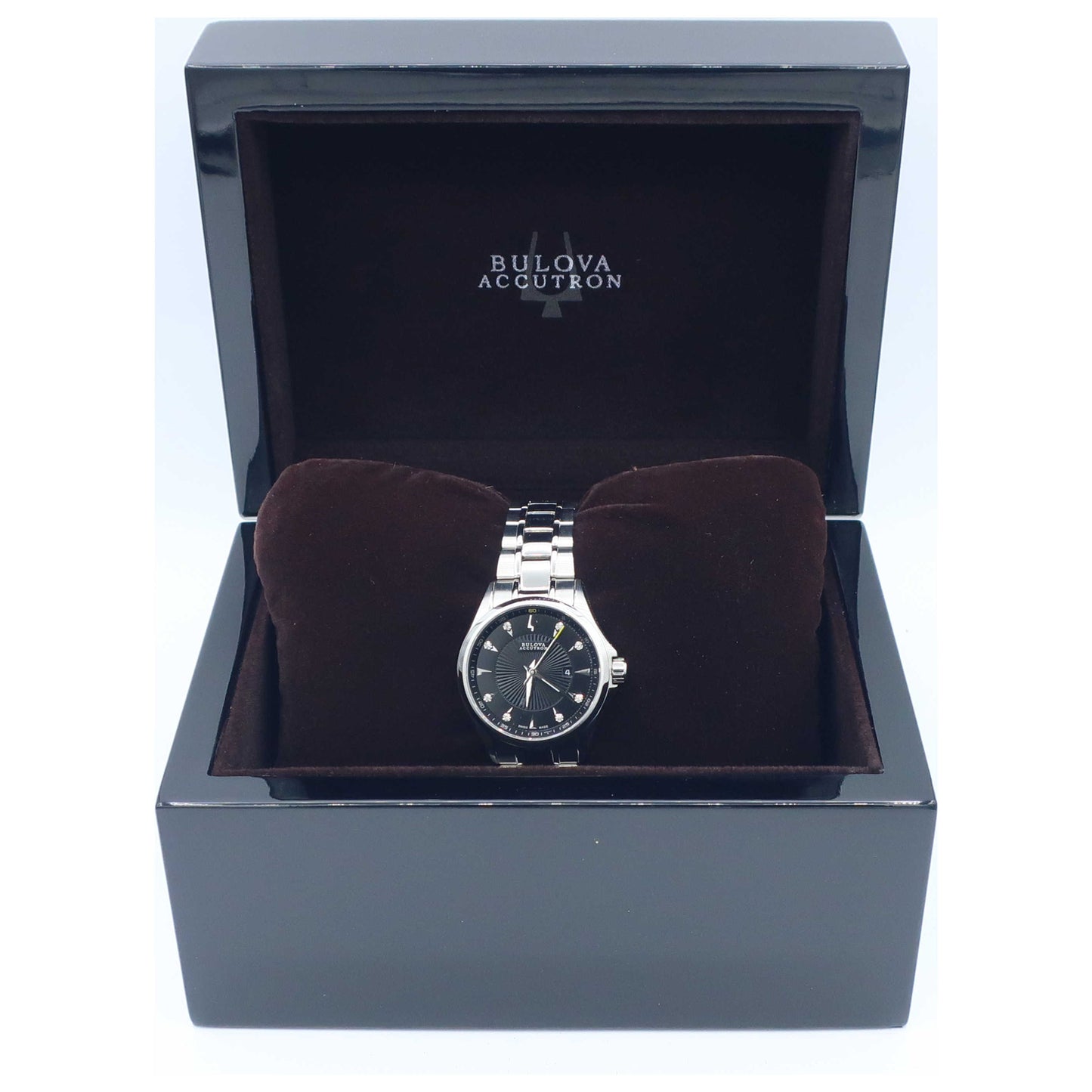 Bulova Accutron Brussels Women's Swiss Quartz (Battery-Powered) Watch 63P107-SDV - Image #6