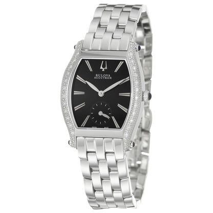 Front view of Bulova Accutron Saleya Women's Swiss Quartz (Battery-Powered) Watch 63R006