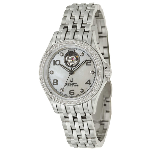 Front view of Bulova Accutron Kirkwood Women's Automatic Watch 63R117