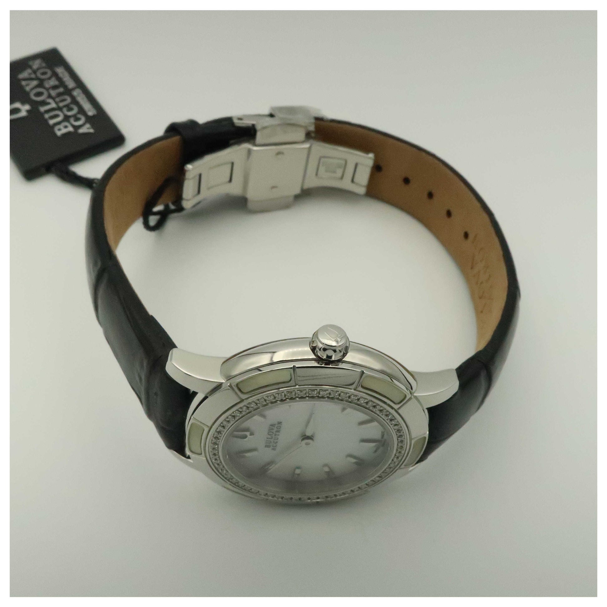 Bulova Accutron Pemberton Women's Swiss Quartz (Battery-Powered) Watch 63R137-SDV - Image #8