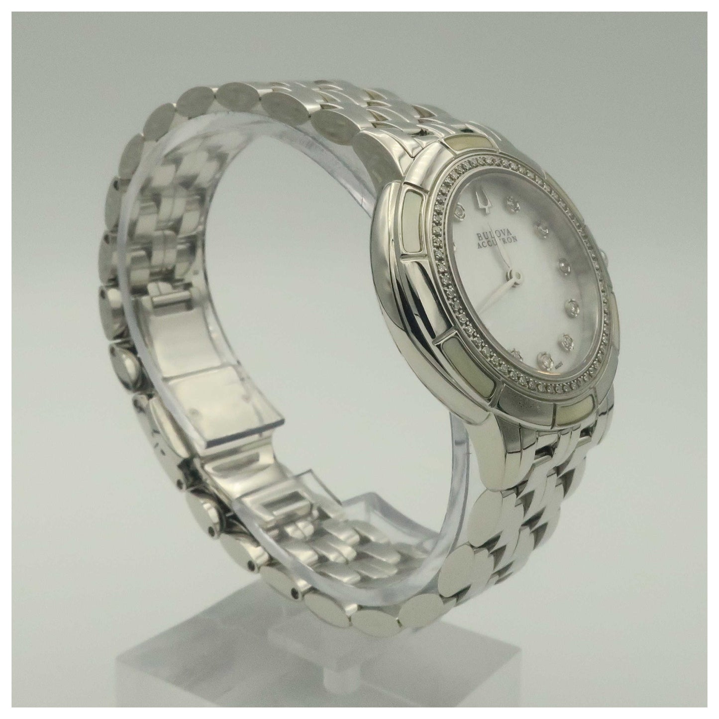 Bulova Accutron Pemberton Women's Swiss Quartz (Battery-Powered) Watch 63R138-PO - Image #3