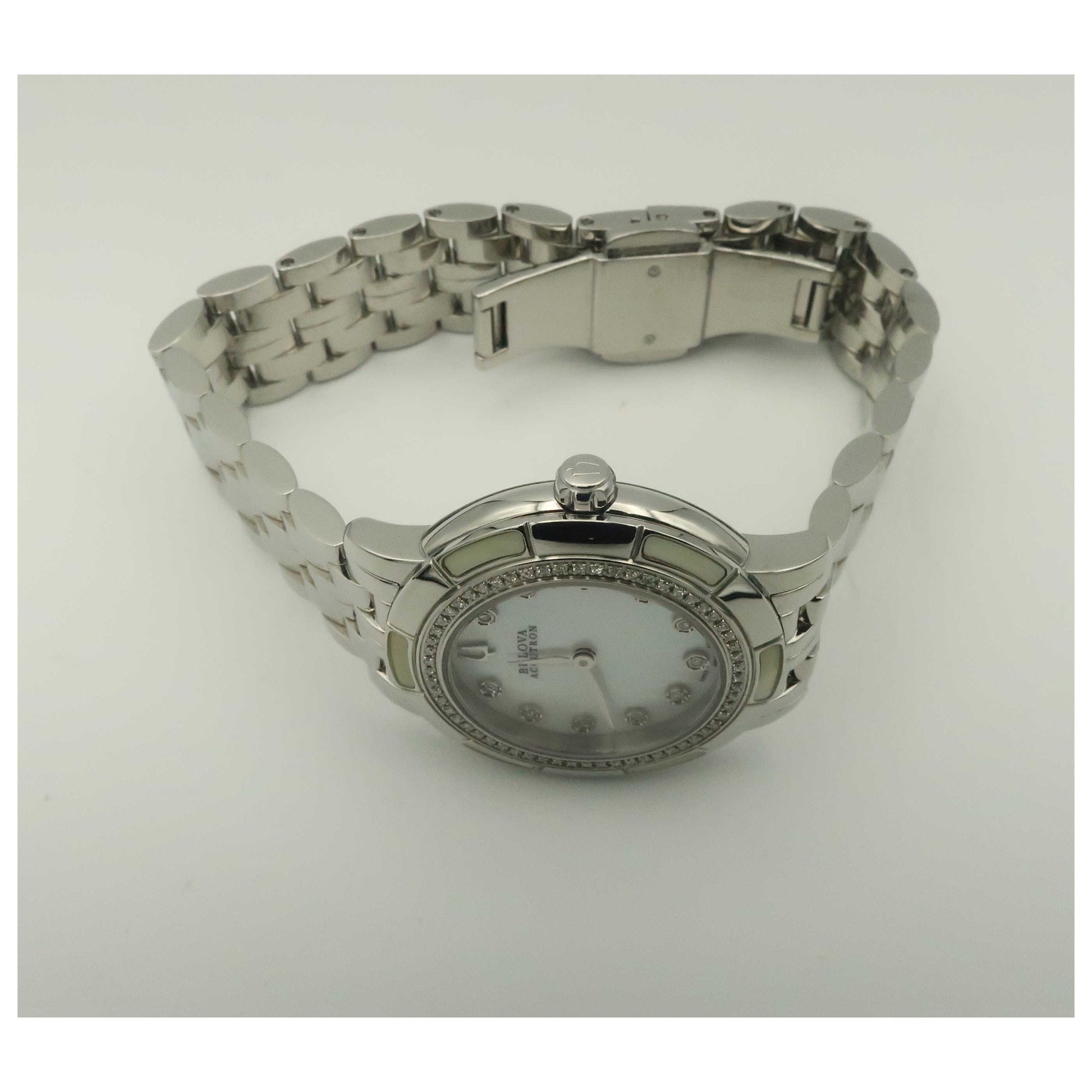 Bulova Accutron Pemberton Women's Swiss Quartz (Battery-Powered) Watch 63R138-PO - Image #8