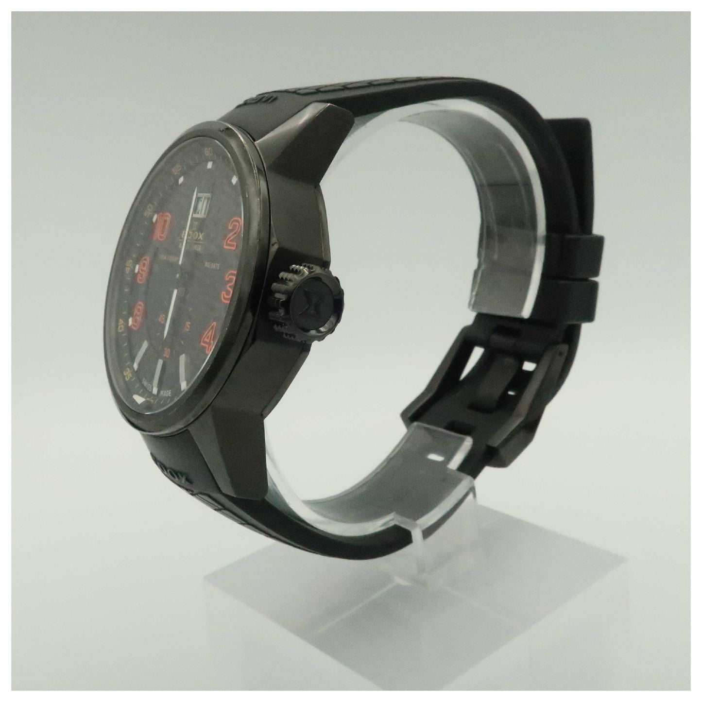 Edox WRC Men's Swiss Quartz (Battery-Powered) Watch 64008-37N-NOR-PO - Image #4
