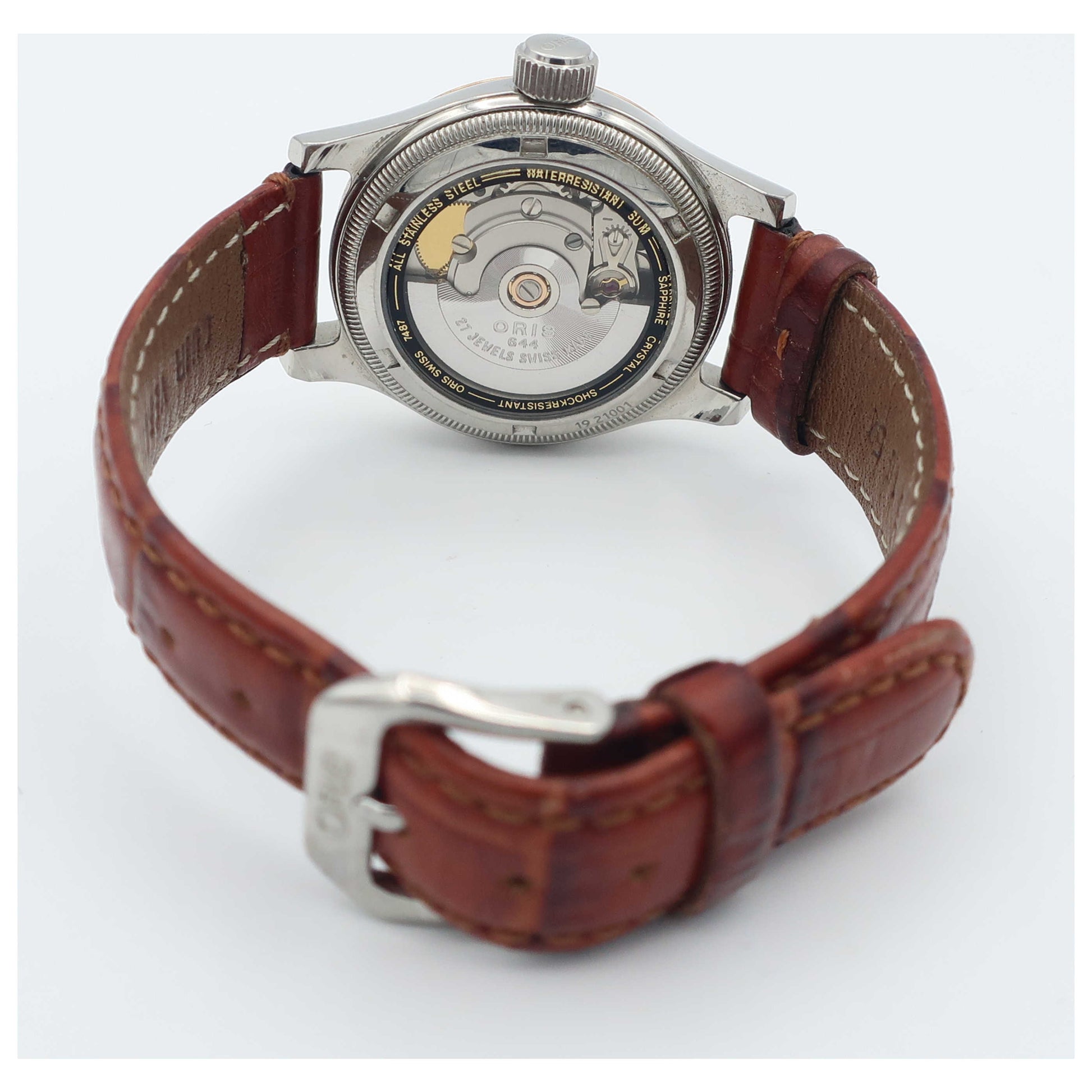 Oris Big Crown Comandante Midsize Women's Automatic Watch 644-7487-43-61-LS-PO - Image #2