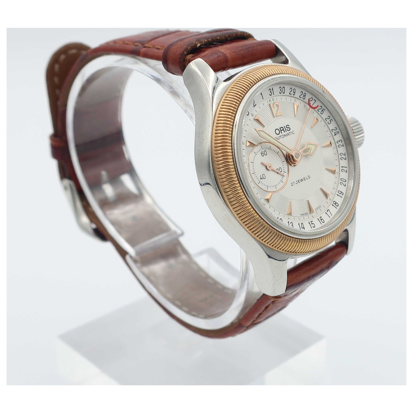 Oris Big Crown Comandante Midsize Women's Automatic Watch 644-7487-43-61-LS-PO - Image #3