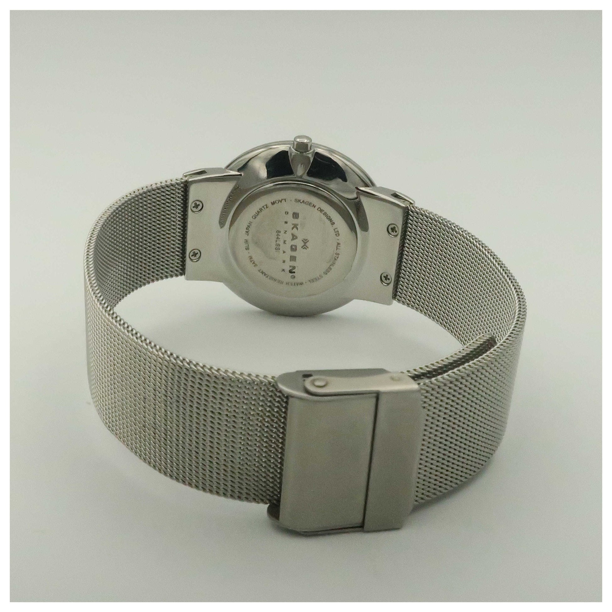 Skagen Mesh Women's Quartz Watch 644LSSI-PO - Image #2