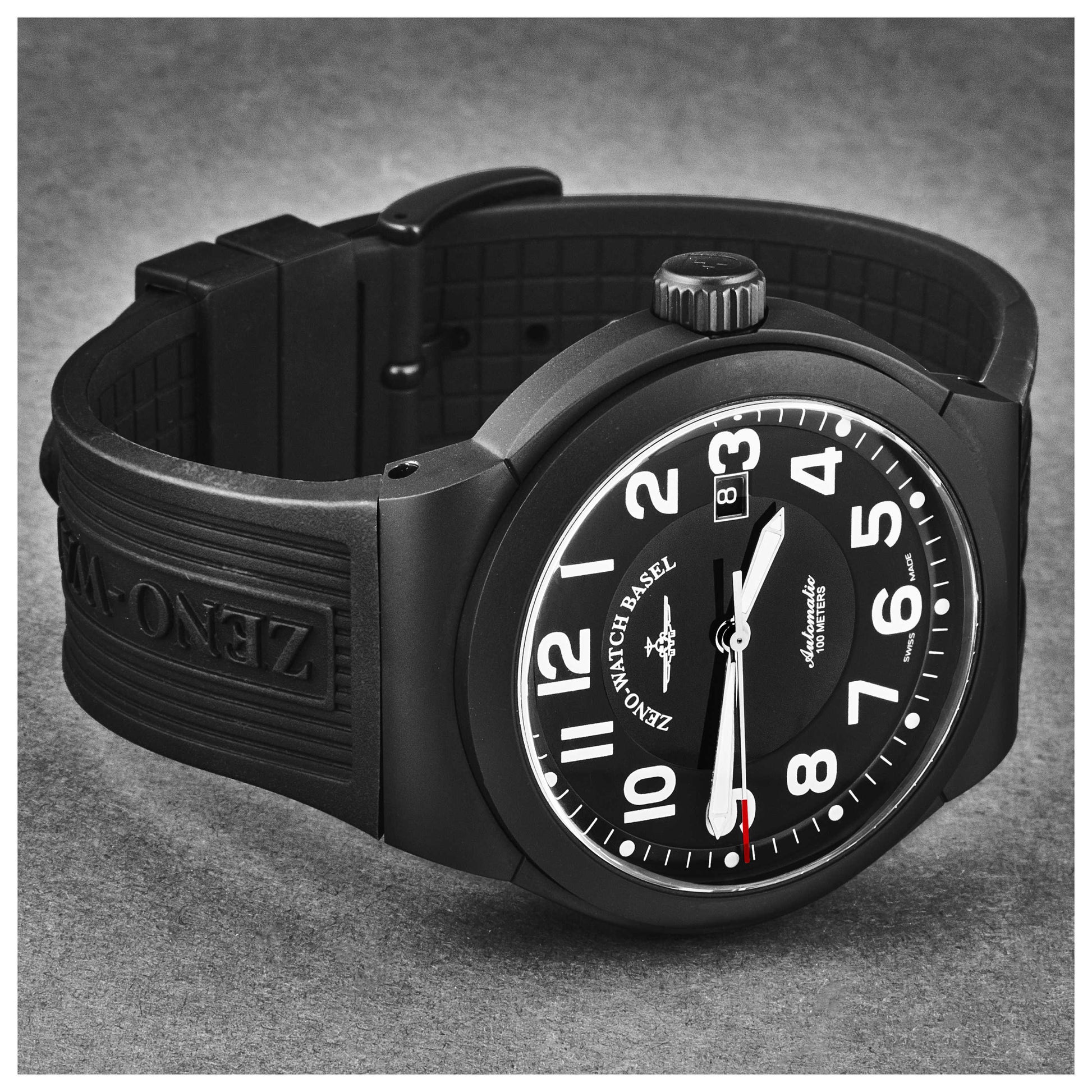 Zeno Raid Titan Men's Automatic Watch 6454-BK-A1 - Image #2