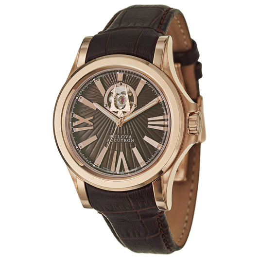 Front view of Bulova Accutron Kirkwood Men's Automatic Watch 64A102