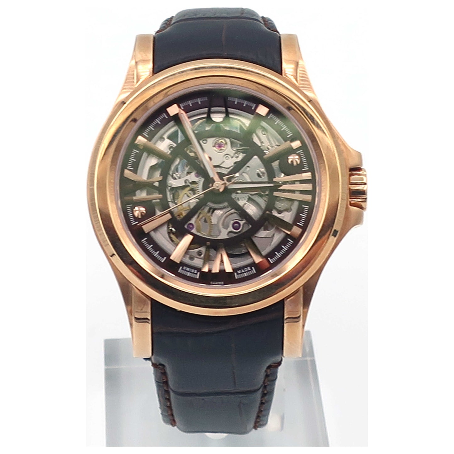 Front view of Bulova Accutron Kirkwood Men's Automatic Watch 64A103-SDB
