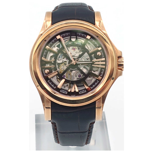 Front view of Bulova Accutron Kirkwood Men's Automatic Watch 64A103-SDB