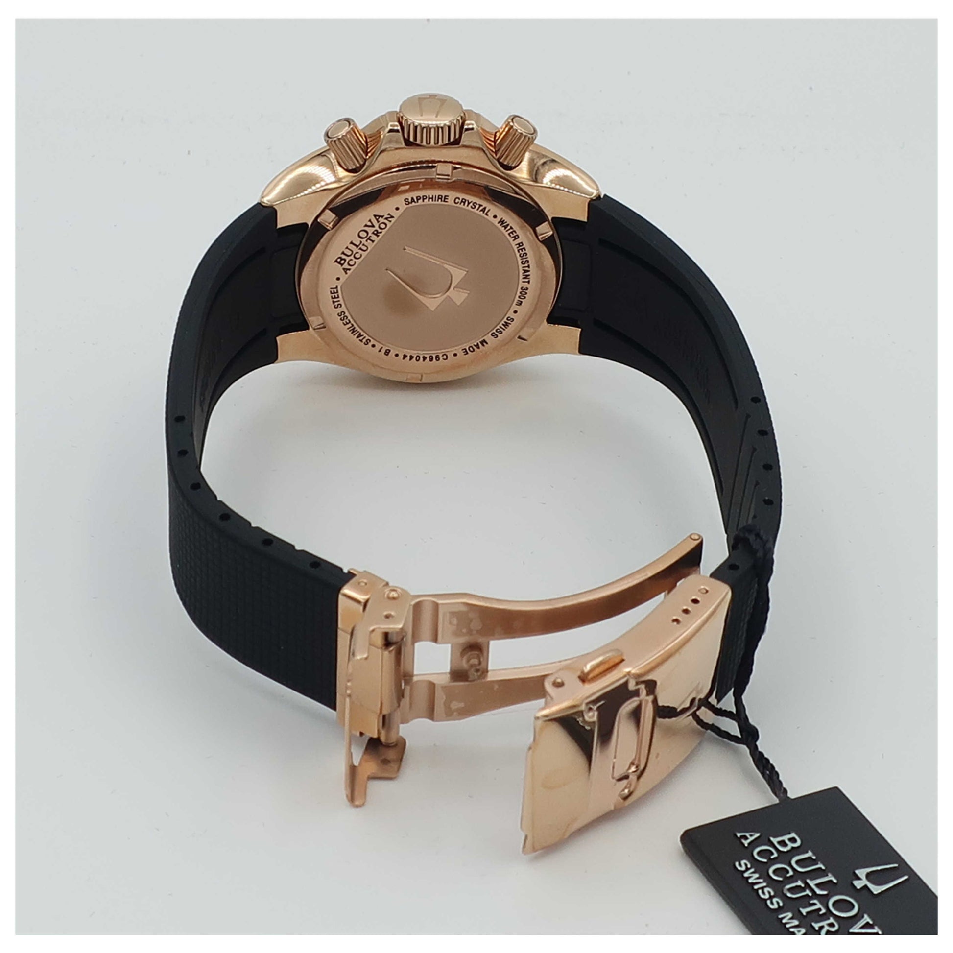 Bulova Accutron Curacao Men's Swiss Quartz (Battery-Powered) Watch 64B113-SDB - Image #7