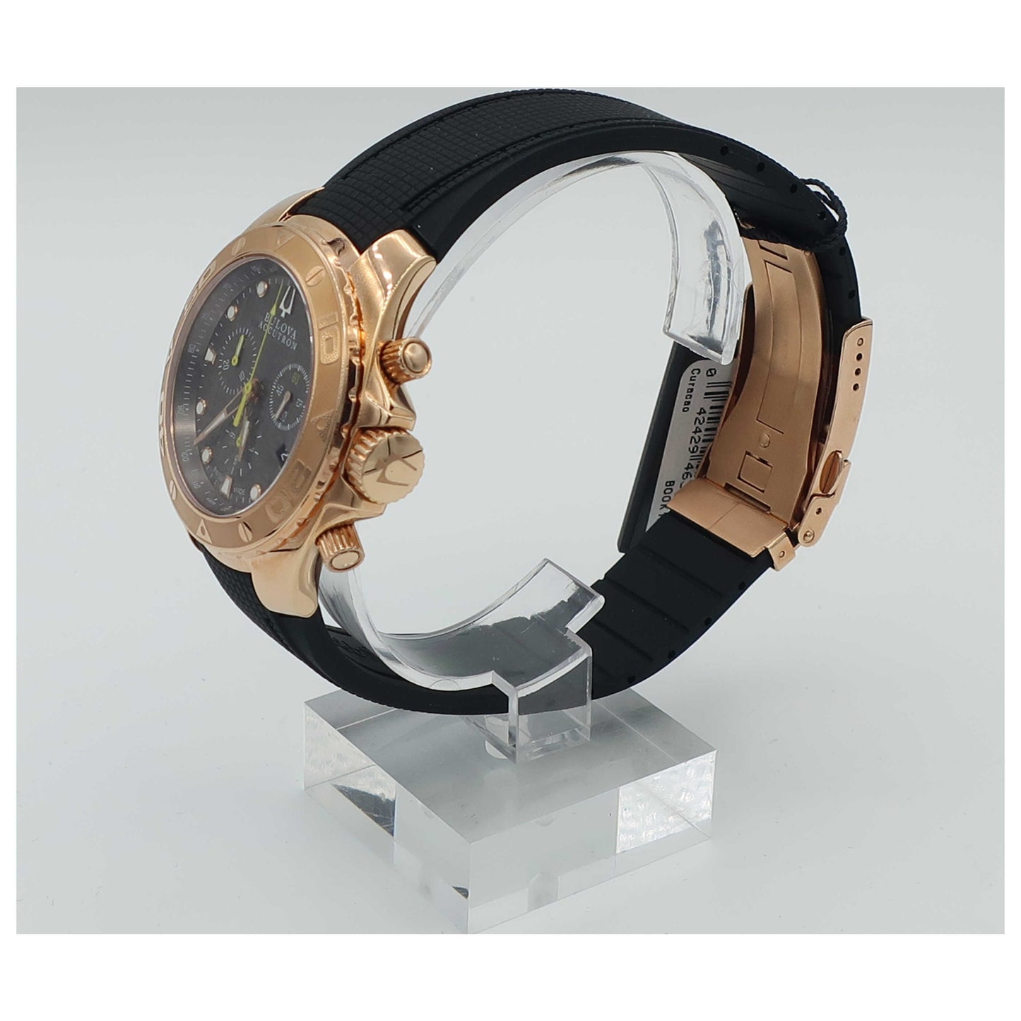 Bulova Accutron Curacao Men's Swiss Quartz (Battery-Powered) Watch 64B113-SDB - Image #4