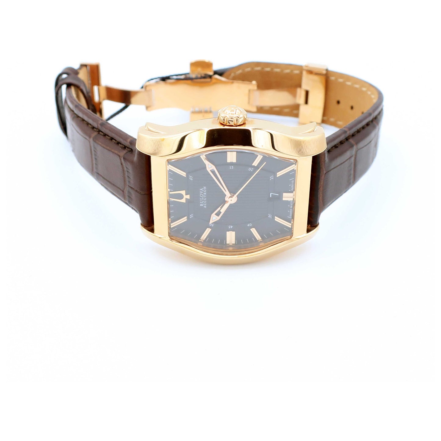 Bulova Accutron Stratford Men's Swiss Quartz (Battery-Powered) Watch 64B119-SDB - Image #8