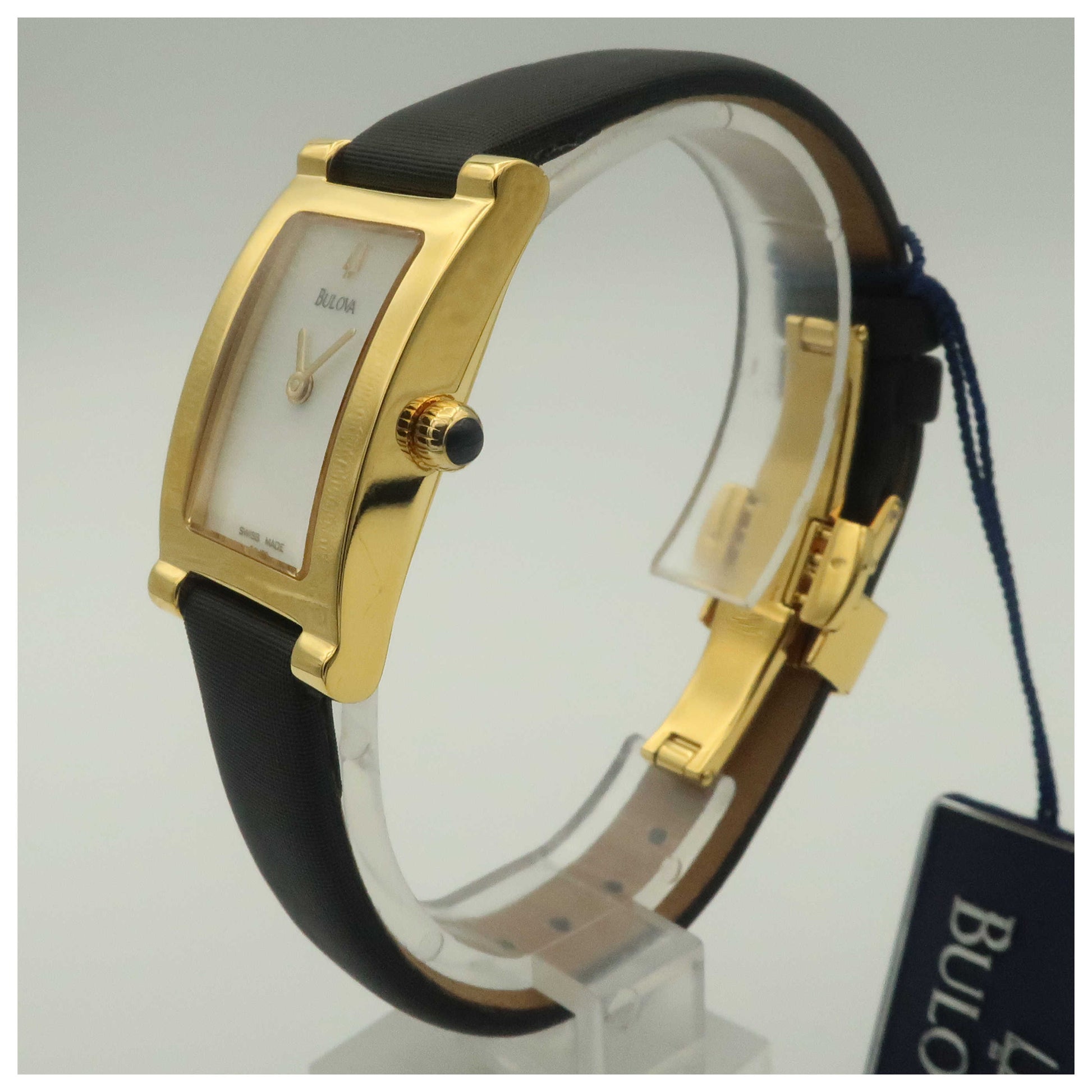 Bulova Strap Women's Swiss Quartz (Battery-Powered) Watch 64L100-PO - Image #4