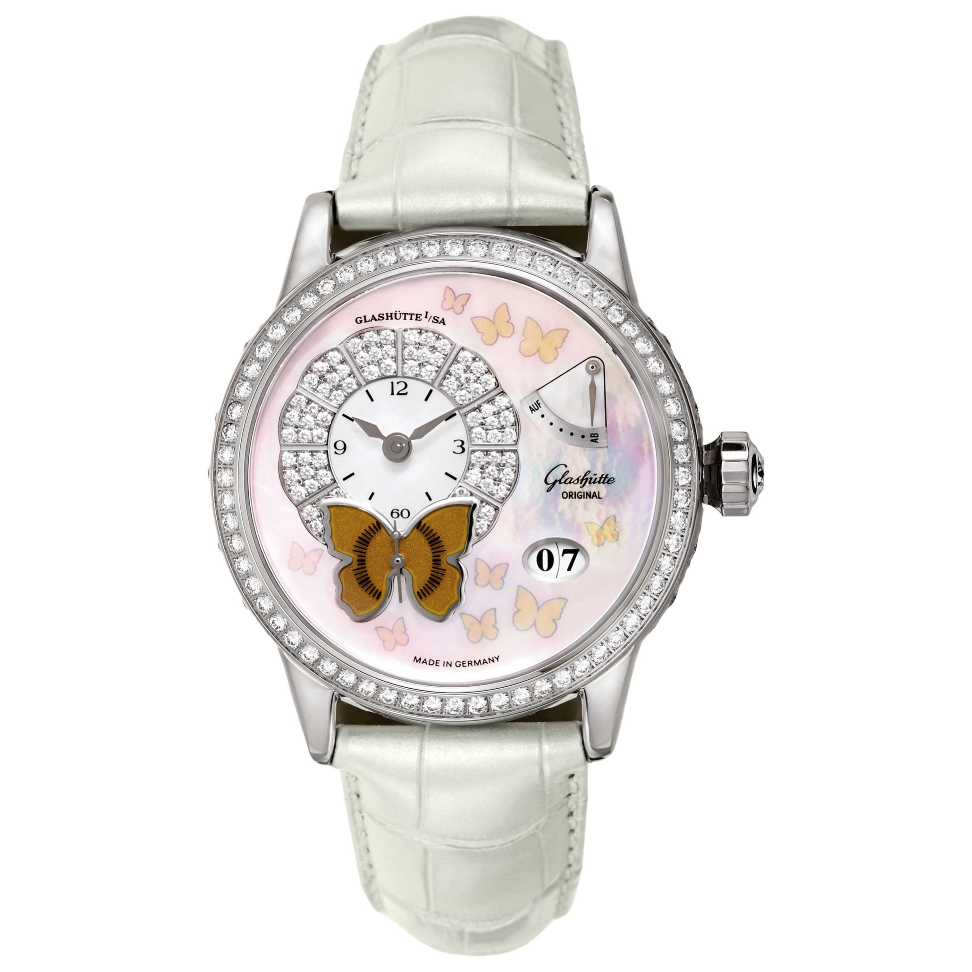 Front view of Glashutte Star Women's Manual-Wind Watch 65-01-70-70-04