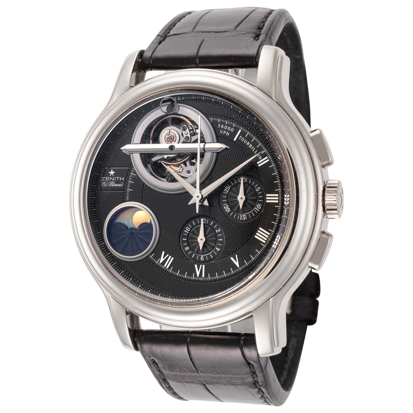 Front view of Zenith ChronoMaster Men's Automatic Watch 65-1260-4034-21-C505-SD