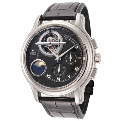 Front view of Zenith ChronoMaster Men's Automatic Watch 65-1260-4034-21-C505-SD