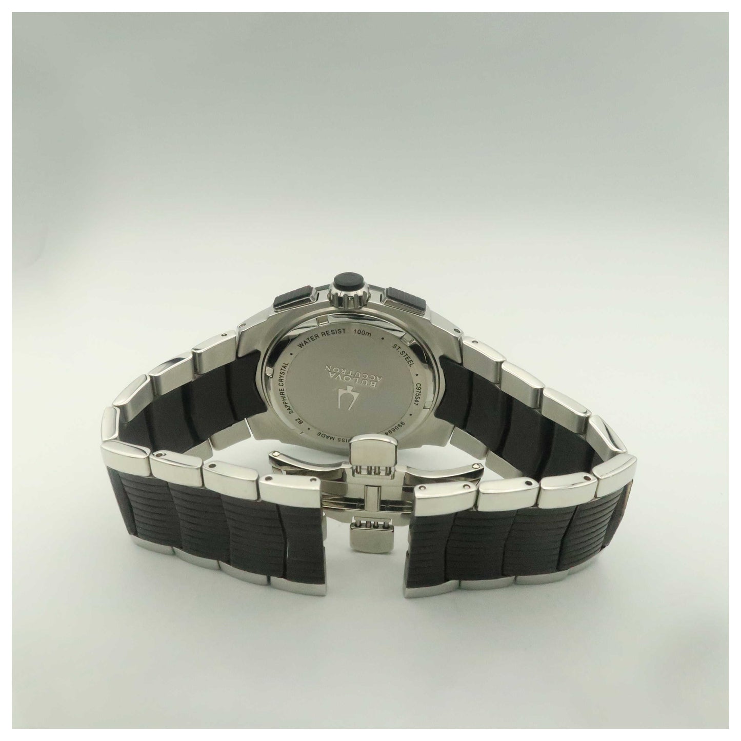 Bulova Accutron Corvara Men's Swiss Quartz (Battery-Powered) Watch 65B123-PO - Image #7