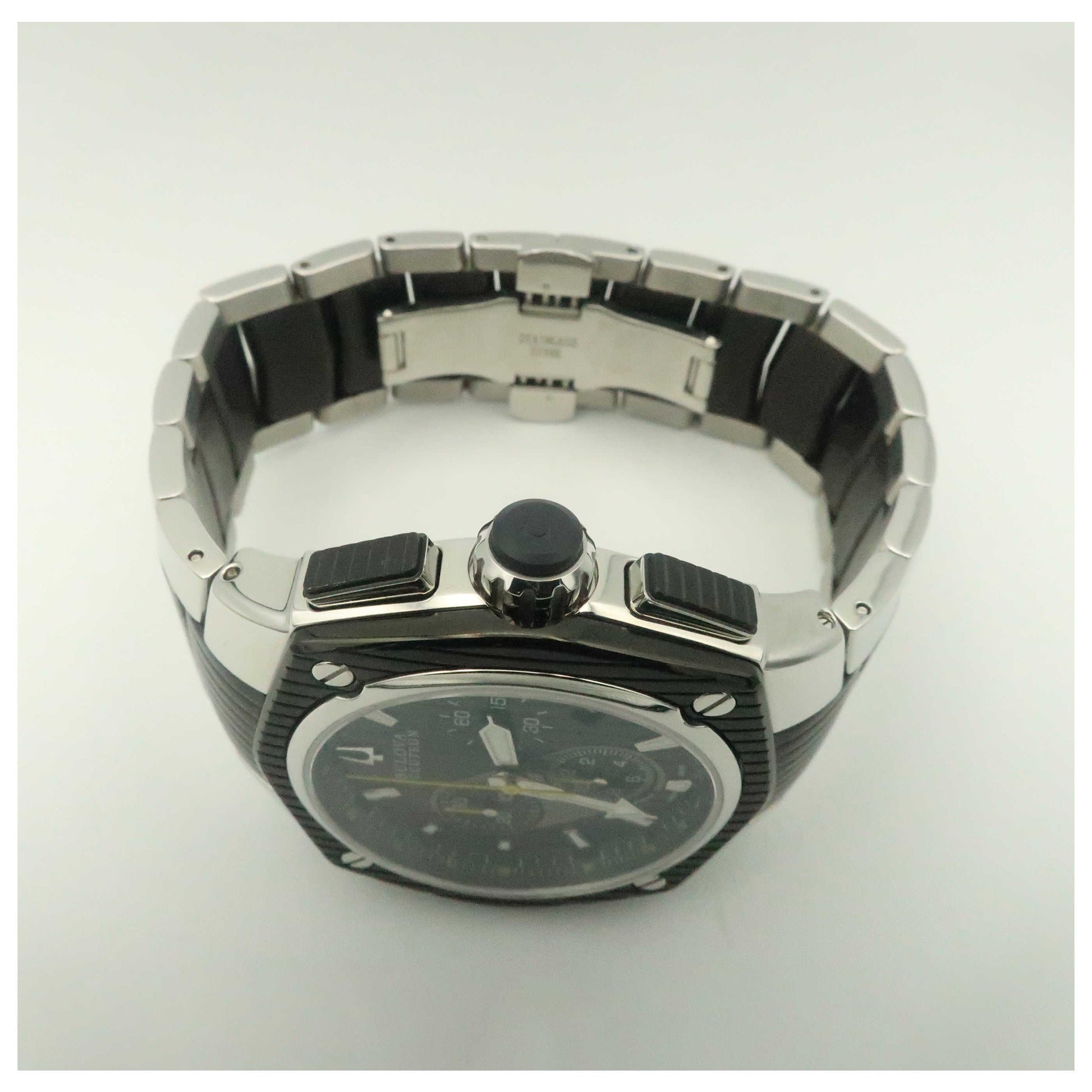 Bulova Accutron Corvara Men's Swiss Quartz (Battery-Powered) Watch 65B123-PO - Image #8