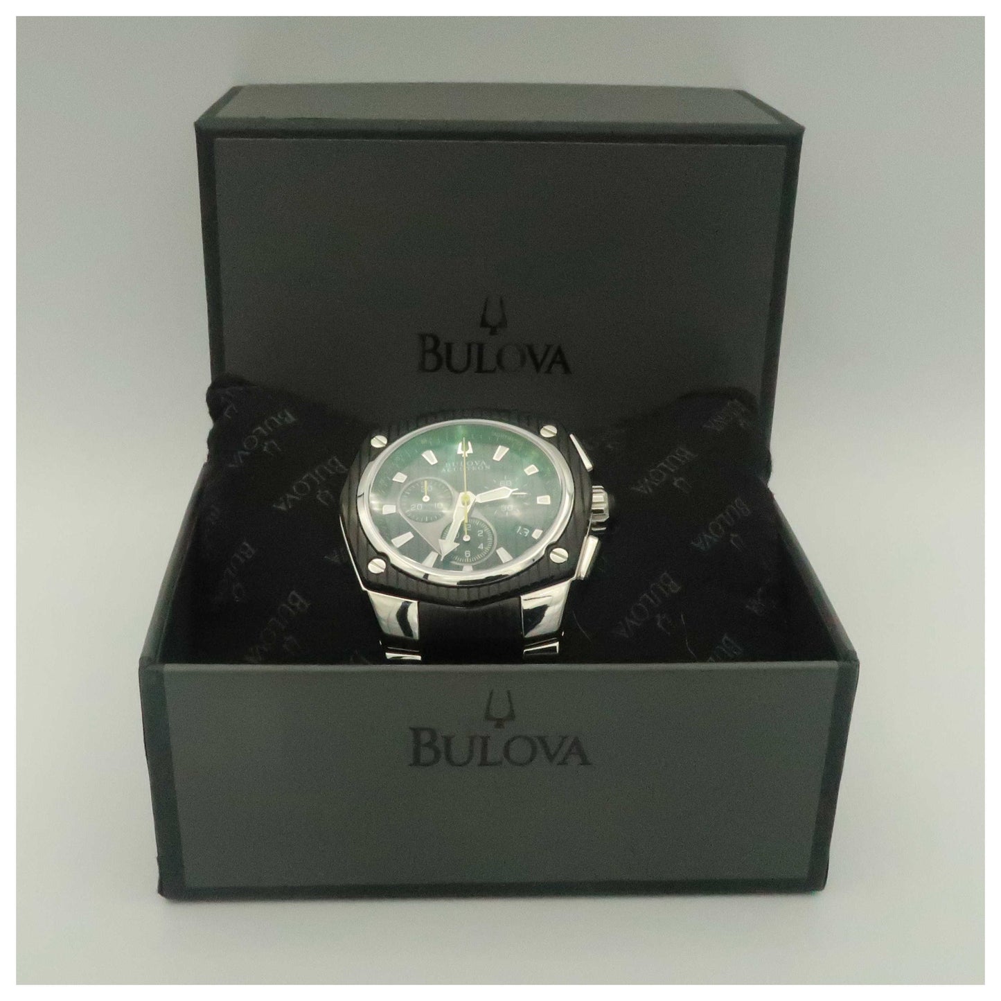 Bulova Accutron Corvara Men's Swiss Quartz (Battery-Powered) Watch 65B123-PO - Image #6