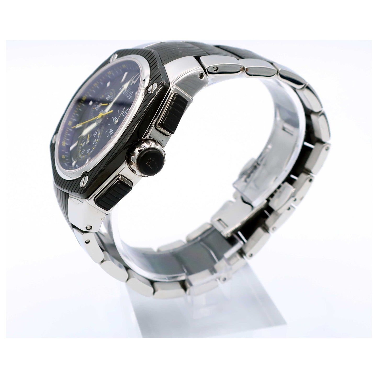 Bulova Accutron Corvara Men's Swiss Quartz (Battery-Powered) Watch 65B123-SDB - Image #4